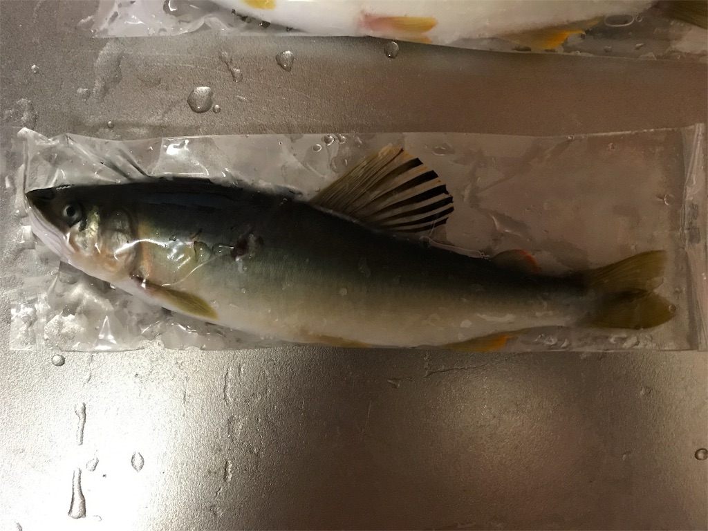 湯川水産さん「紀州仕立て鮎 凍眠あゆ 」