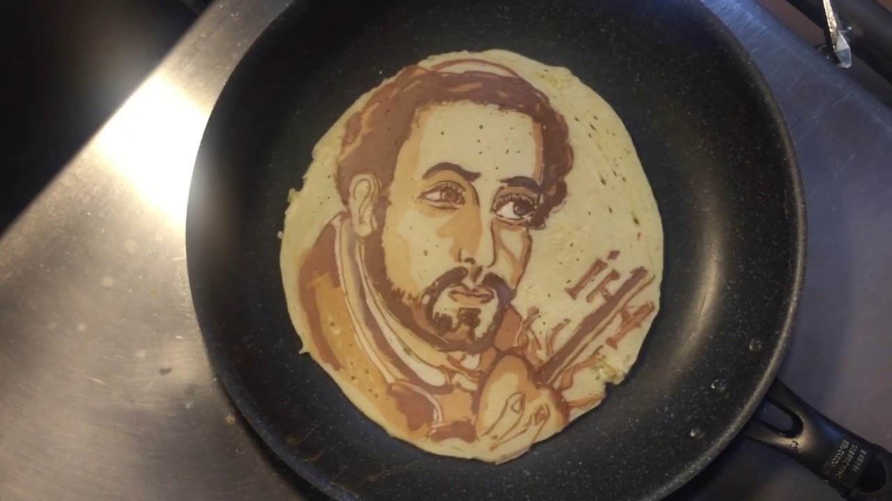 水彩でパンケーキを描く♪watercolour space PAPIER