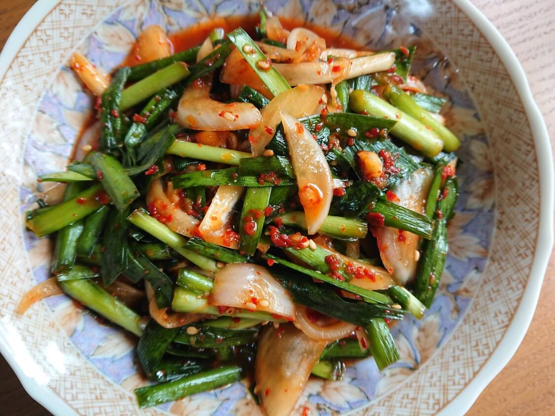 冷 自家製 ニラ キムチ 500g 自家製 キムチ ニラキムチ : 韓国市場 - 通販 - Yahoo!ショッピング