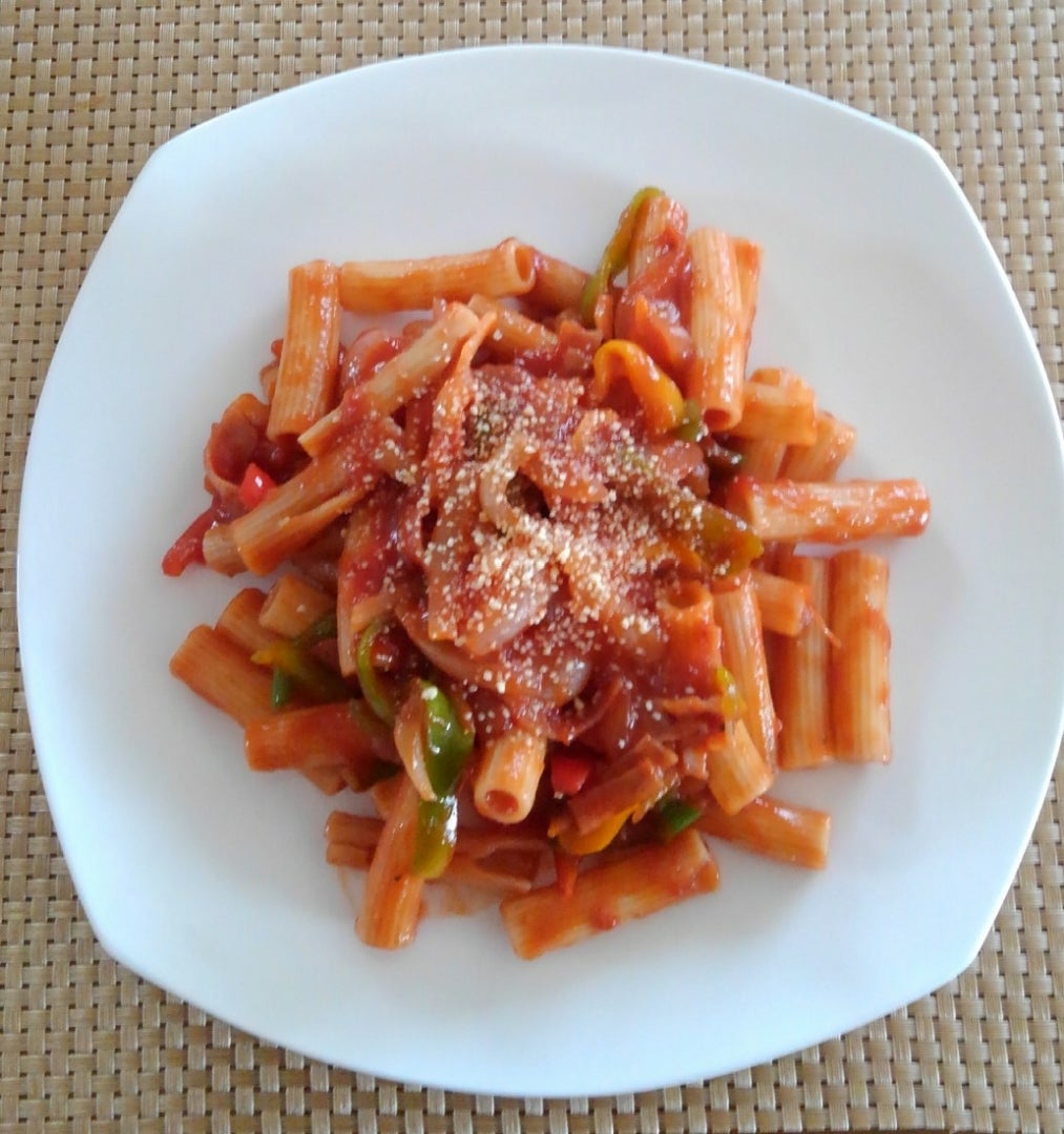 ケチャップで簡単！和風ペンネアラビアータ