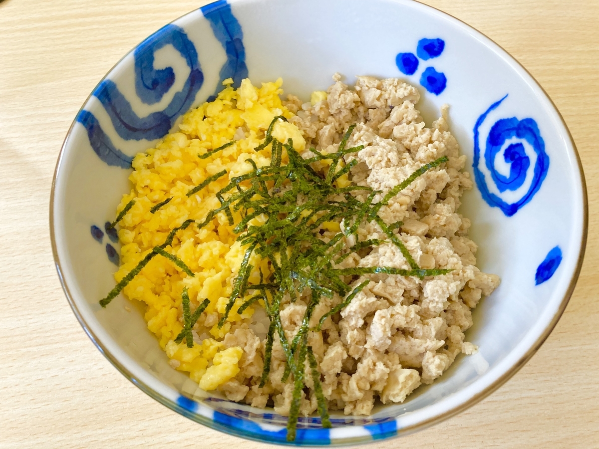 節約＊ヘルシー♪凍り豆腐のそぼろ丼