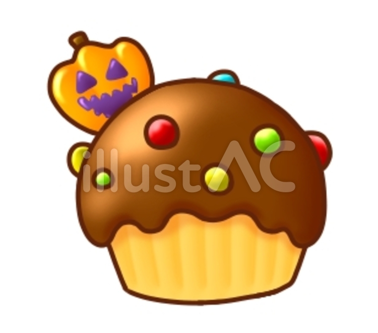 ハロウィーンのカップケーキのコレクションイラスト素材透過、PNGフリー画像ダウンロード - Pngtree