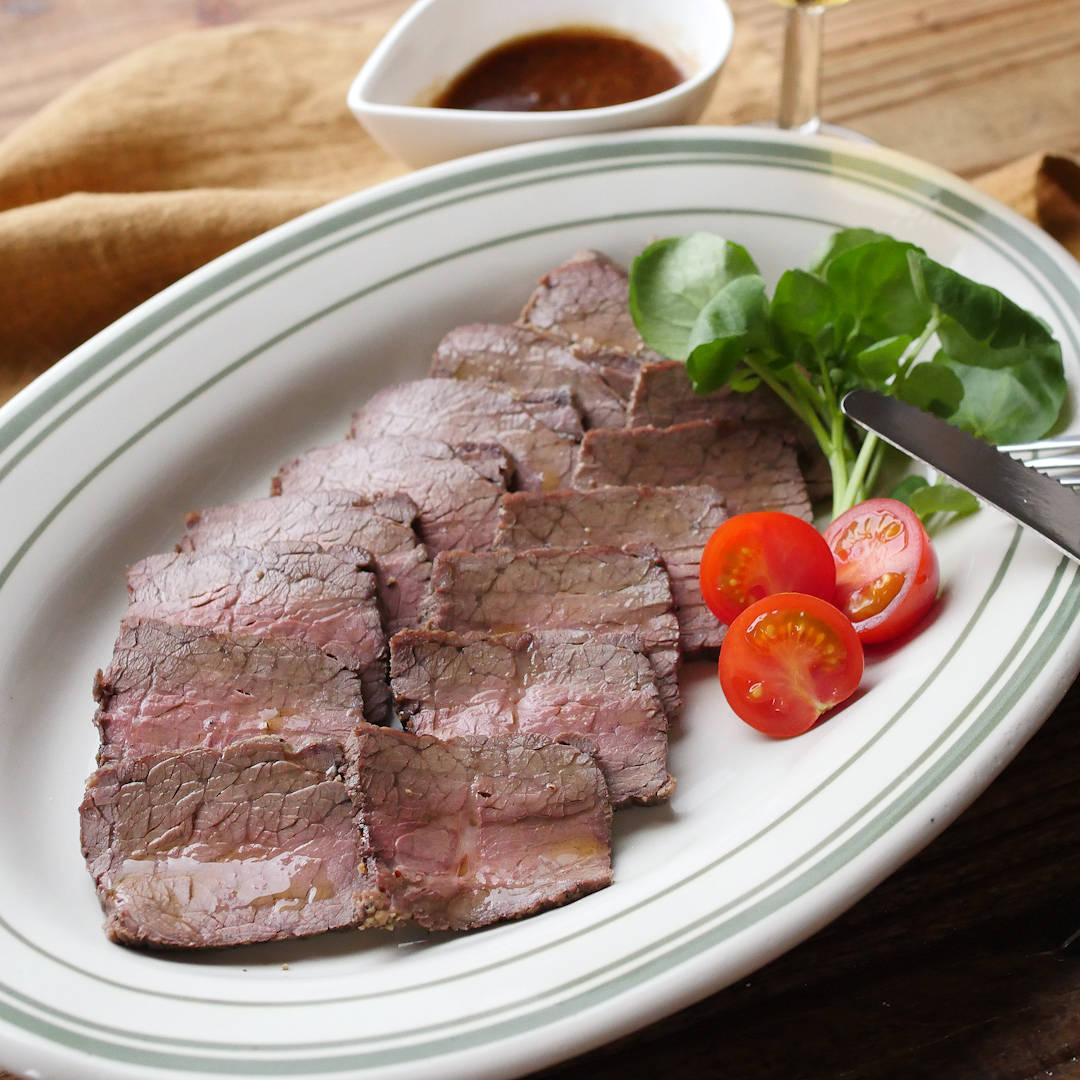 牛薄切り肉ステーキ★おろし玉ねぎソース