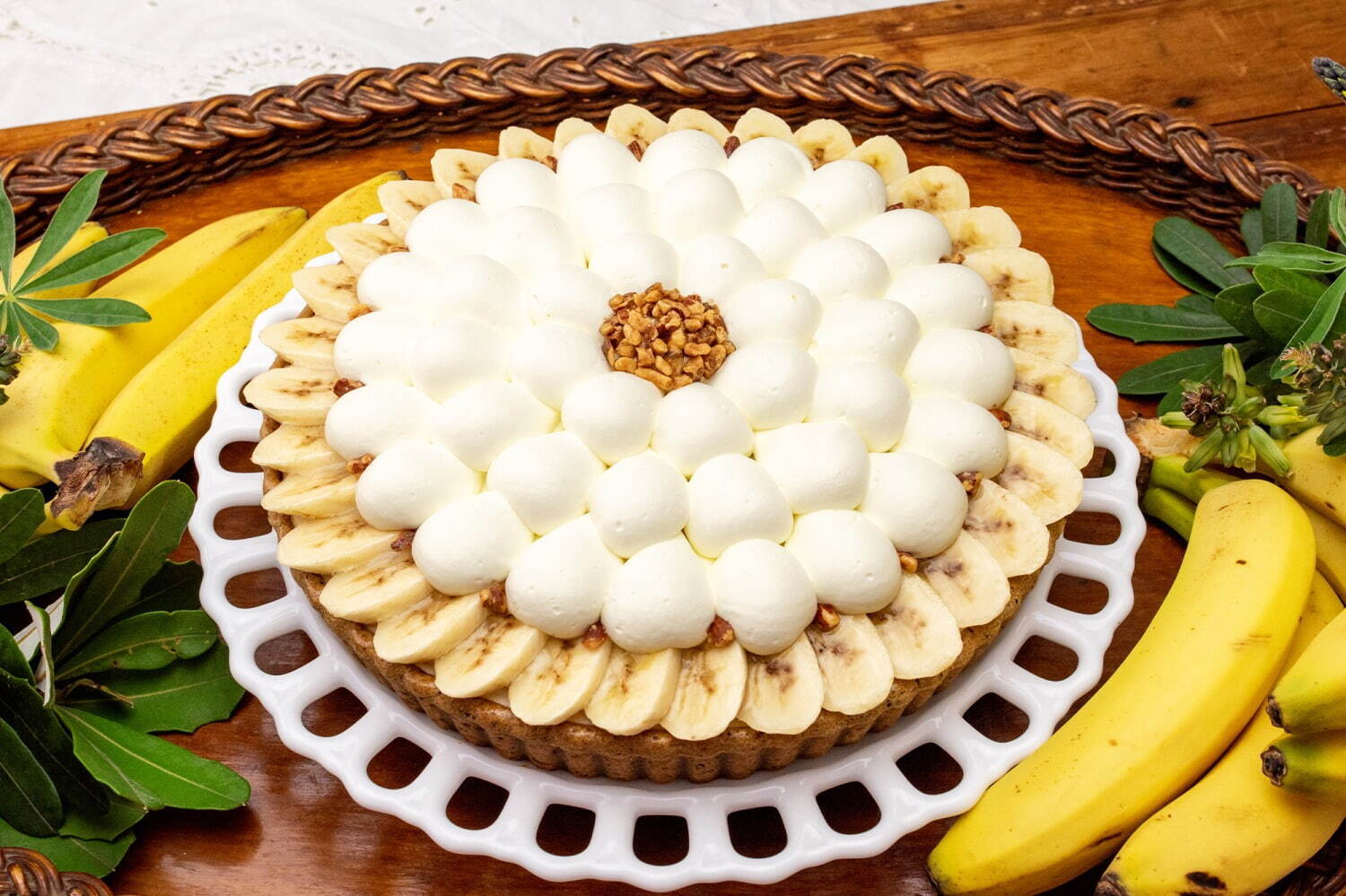 卵1個で作る♪チョコバナナのスクエアショートケーキ❁小麦粉だいすき