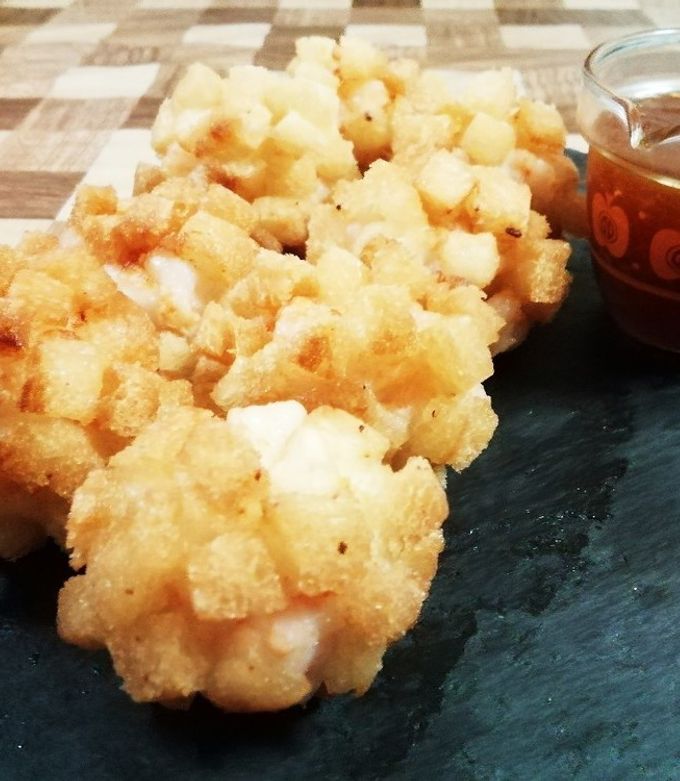 簡単おつまみ☆揚げ海老団子☆ : JUNO cuisine