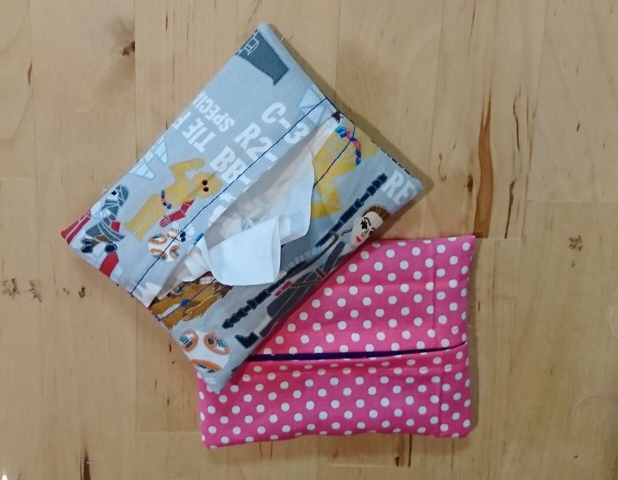 折って縫うだけ！2ポケットのポケットティッシュケースの作り方 – kokka-fabric.com