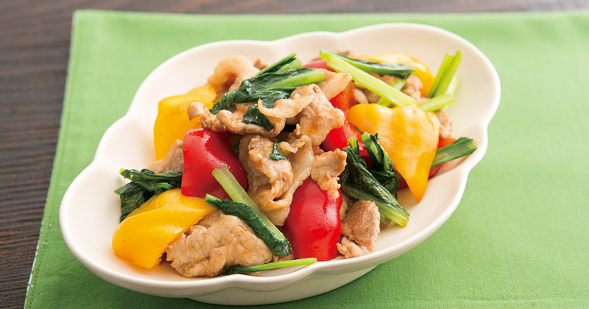 鶏胸肉と厚揚げと小松菜のオイスターソース炒め 作置 レシピ・作り方 by くすみピンク - 楽天レシピ