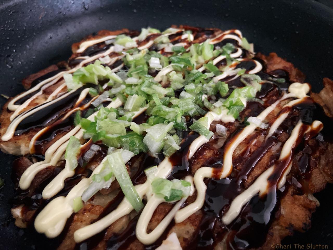 山芋のかわりに里芋で～お好み焼