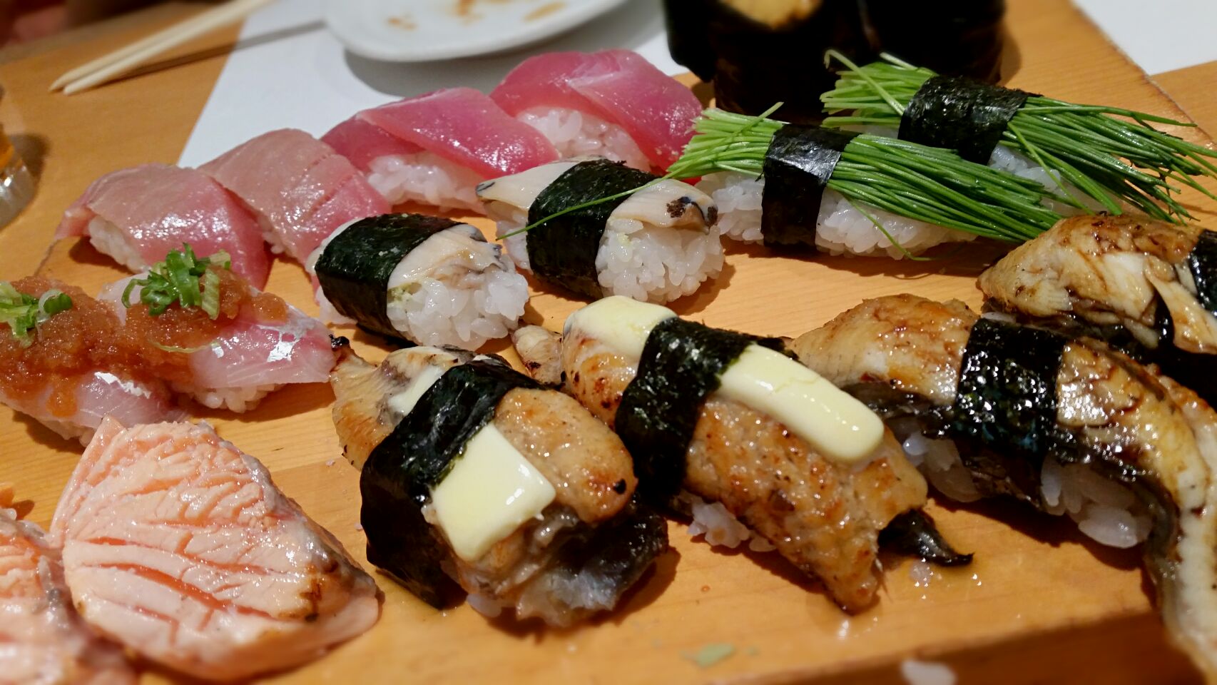 357 梅田 幸せのうなぎバター!！「新鮮活魚すし じねん」 │ さくのもぐもぐ食べ歩き