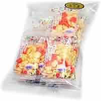 全国送料無料お菓子 詰め合わせ ミニサイズが可愛い！小さな小さな姿あられミニはぁと サラダ梅味 12コお試しセット メール便omtmb9294-おかしのマーチ - プレゼント＆ギフトのギフトモール