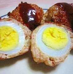 オーブンを使ってヘルシーに作るスコッチエッグ レシピ・作り方 by アンディきまちゃん - 楽天レシピ
