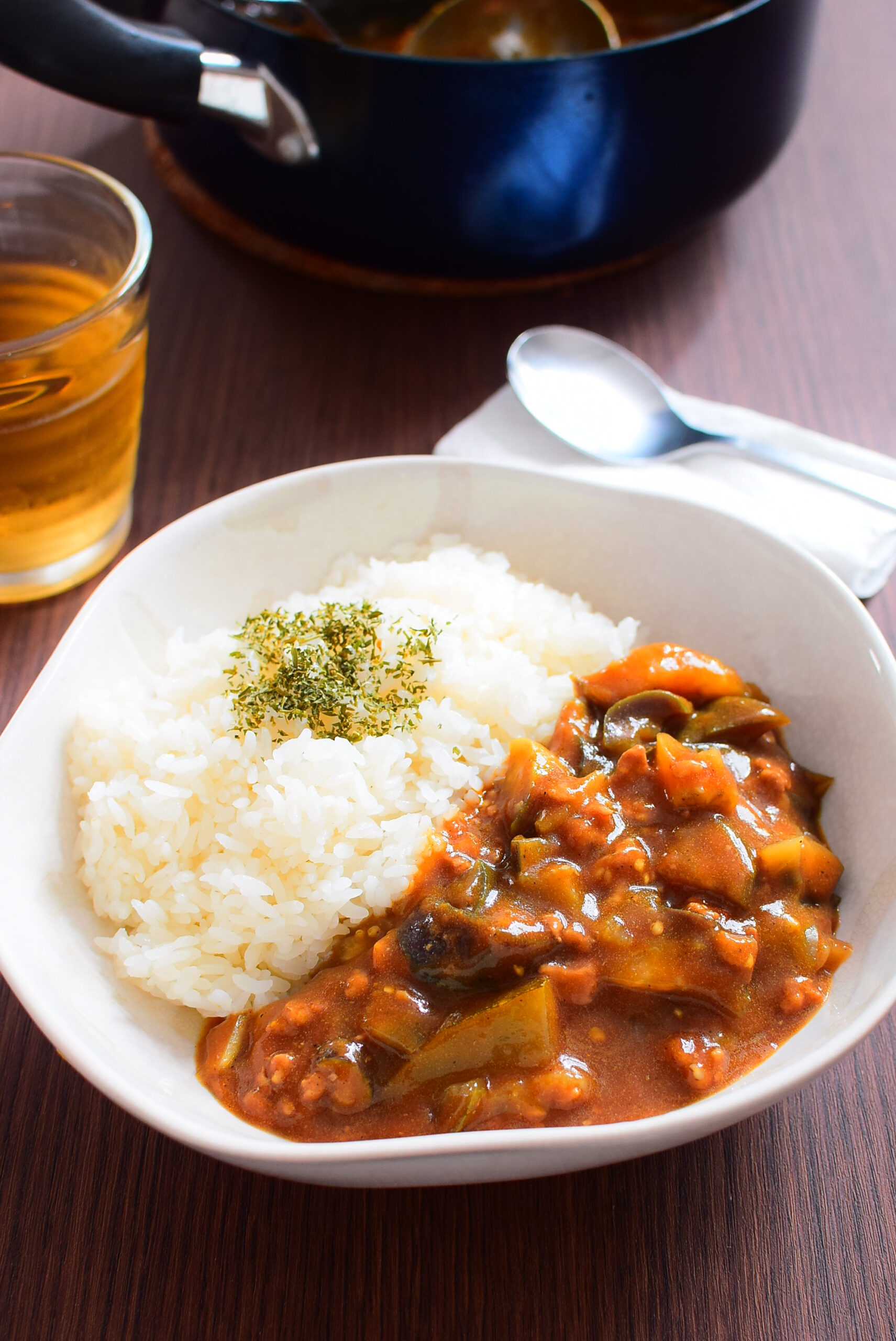 巷で噂の！野菜ジュースを入れたカレーライスを作ってみた♪かんこくのりの気ままなブログ♪