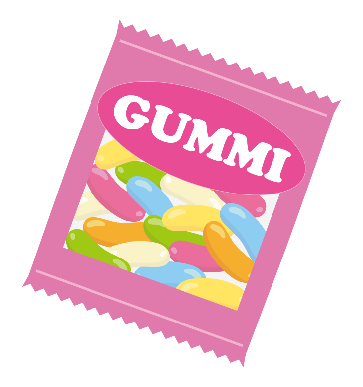 グミ＿セット＿お菓子イラスト - No: 23598350無料イラスト・フリー素材なら「イラストAC」