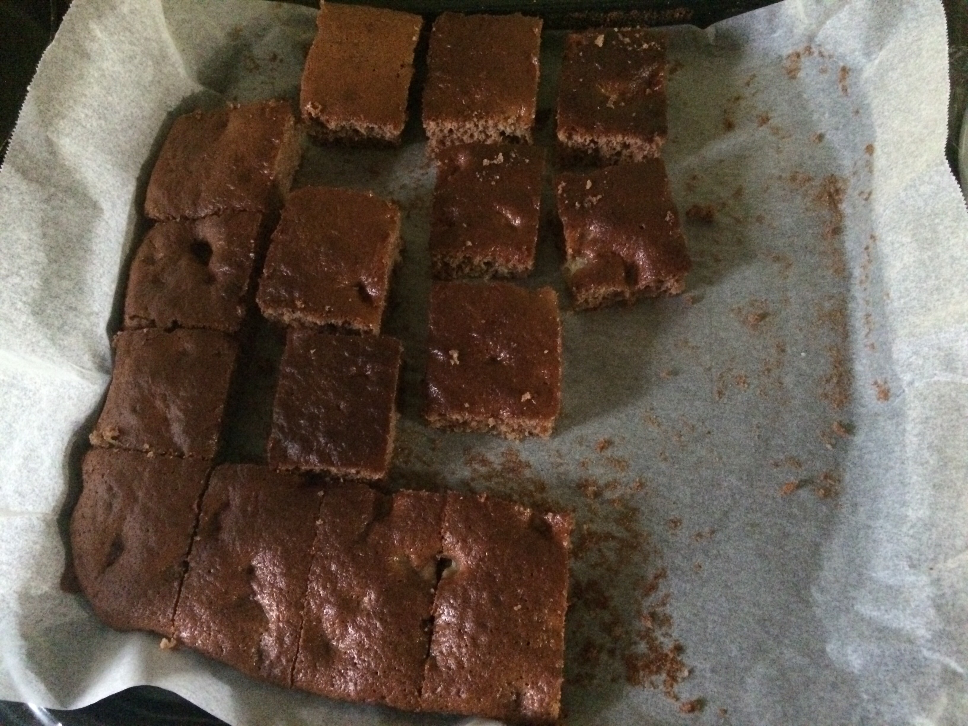 型なし簡単♪キャラメルバナナの天板ケーキHow To Make Caramel Banana Top Plate Cake