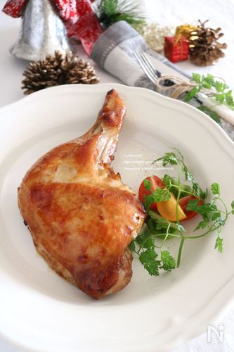 ローストチキンリメイクのカレ