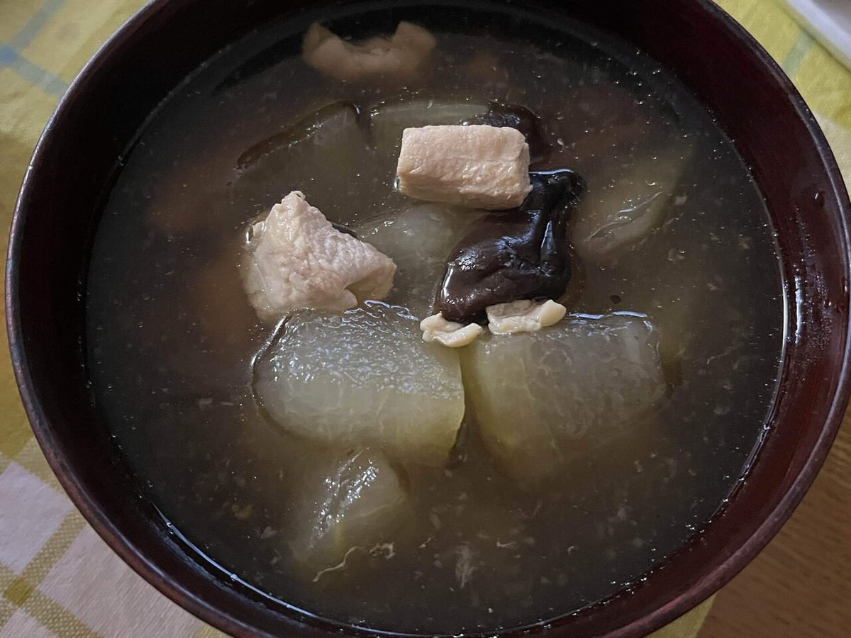 冬瓜と豚肉のみそ汁 レシピマルコメ