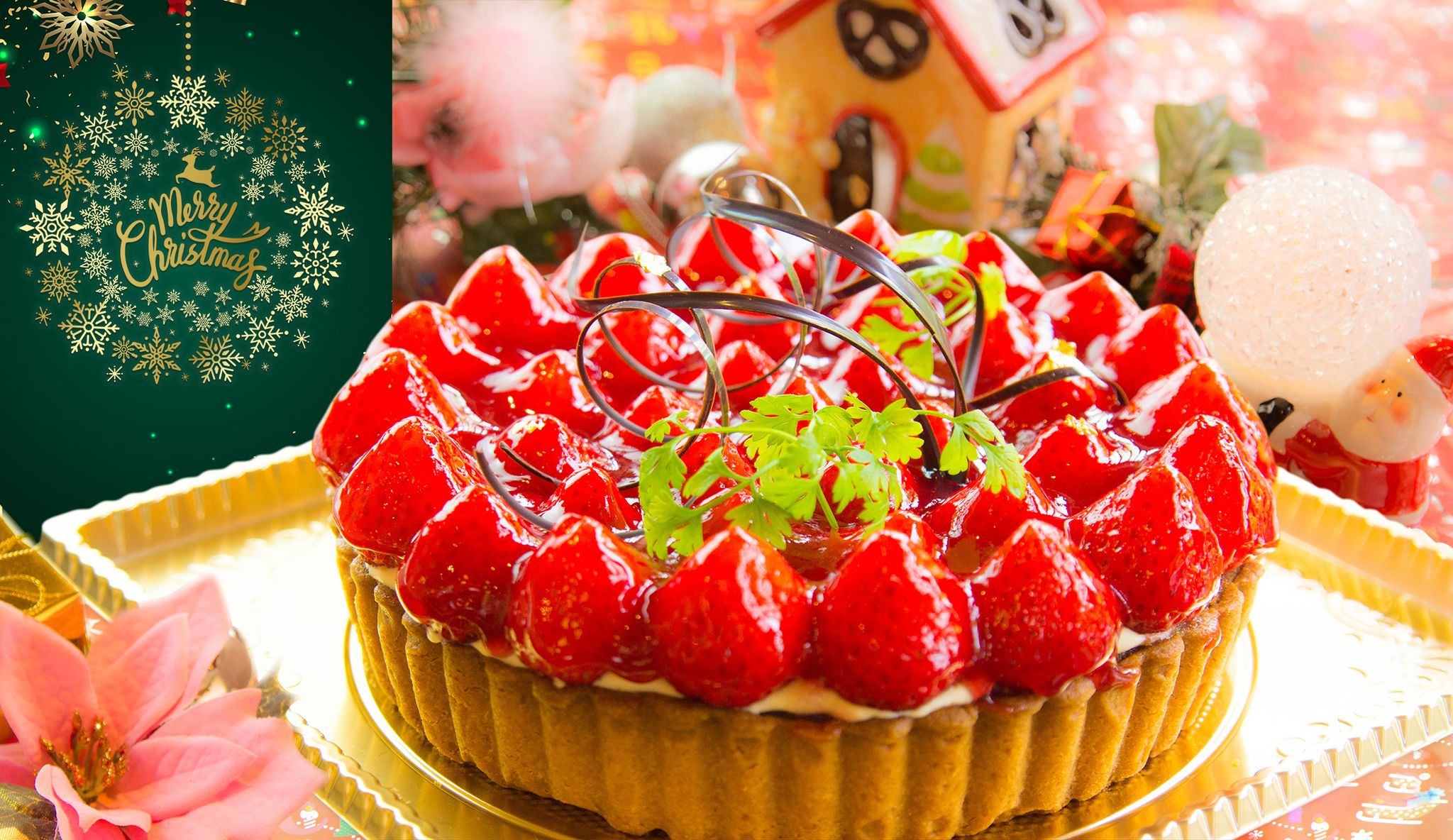 いちごタルトケーキ