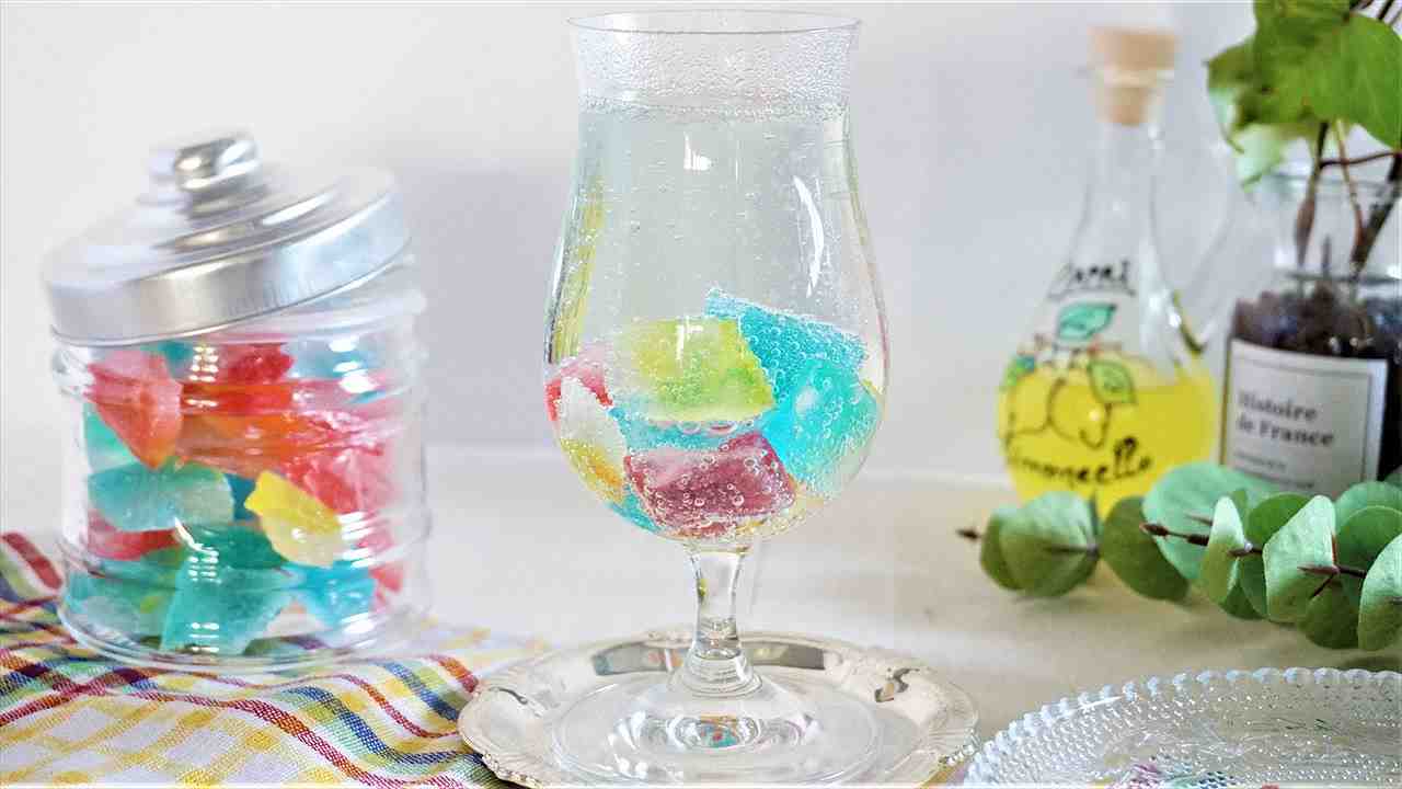 琥珀糖の簡単でカリカリな作り方