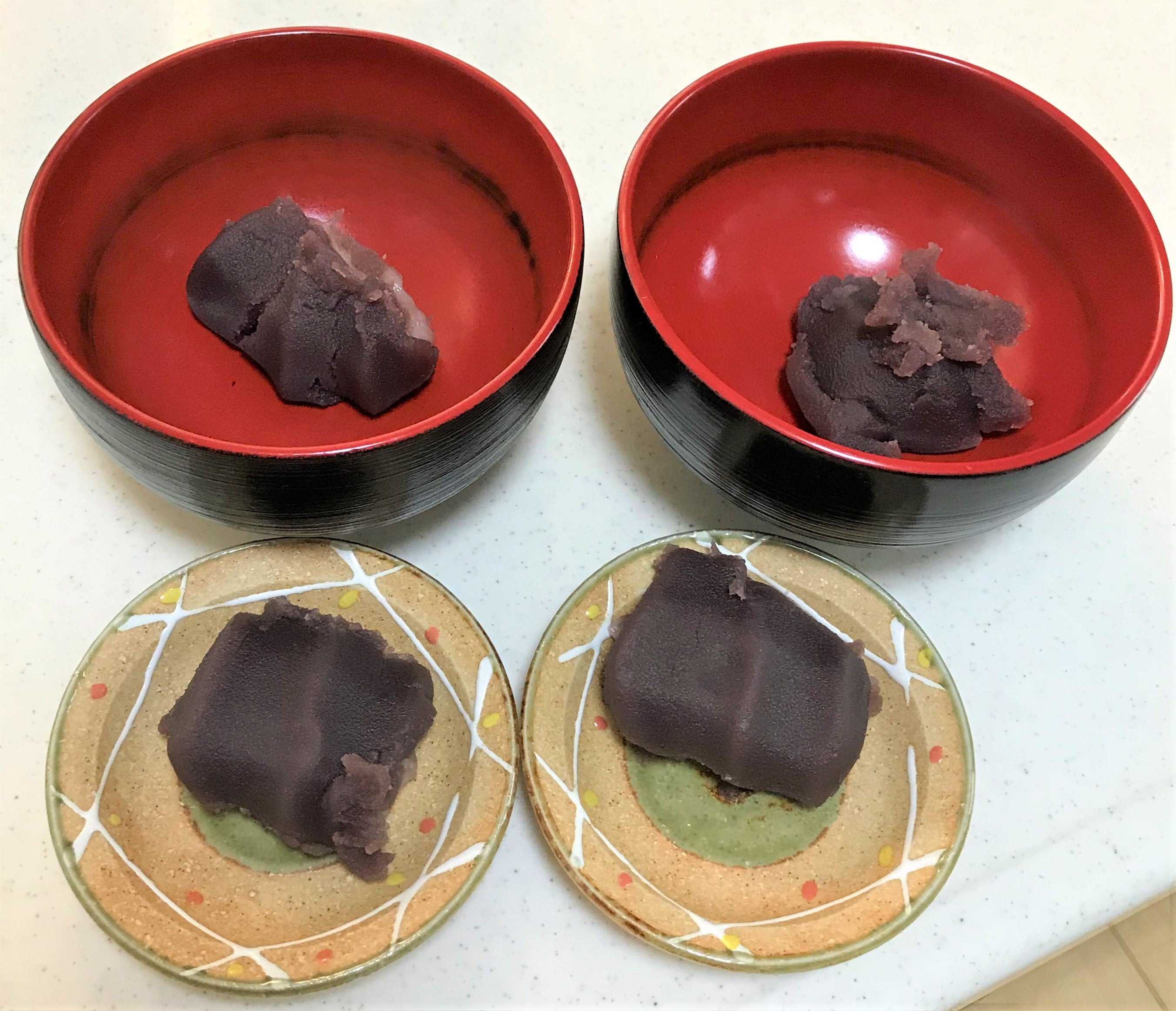 電子レンジで作る「赤福」伊勢の名菓・赤福を再現！たっぷりのこしあんに柔らかい餅を包んで優しい甘さに♡ - YouTube