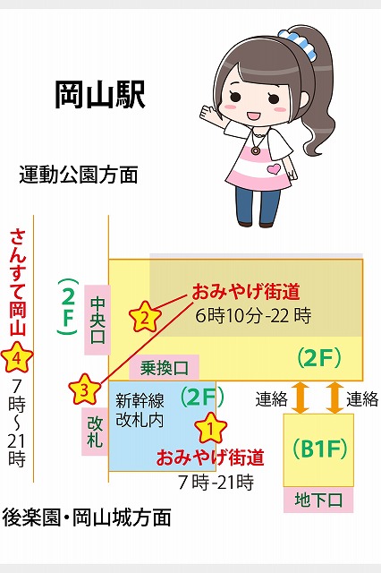 おみやげ街道 晴れの国岡山 岡山市 おすすめの人気観光・お出かけスポット - Yahoo!トラベル