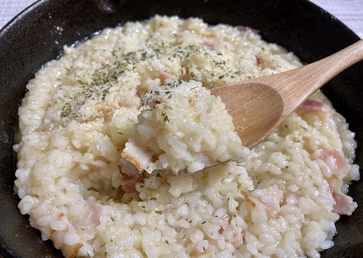 残ったごはんで、簡単チーズリゾット by Manaka．クックパッド簡単おいしいみんなのレシピが392万品