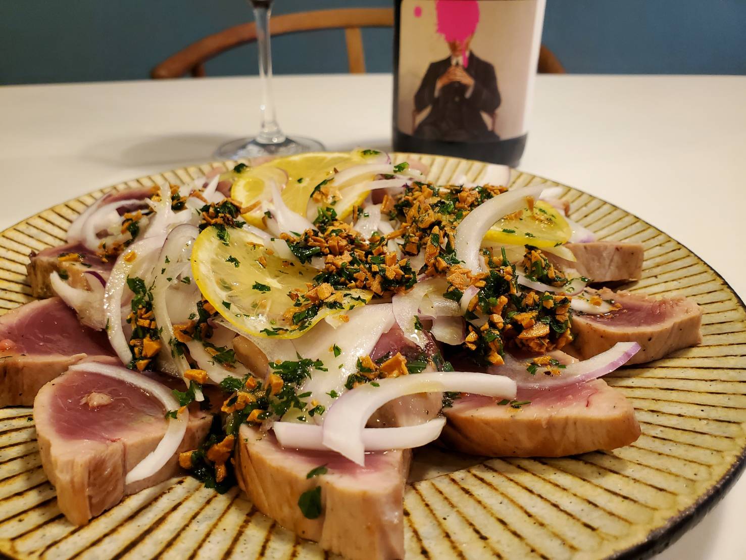 カツオのたたきアレンジ！カツオの生姜焼き