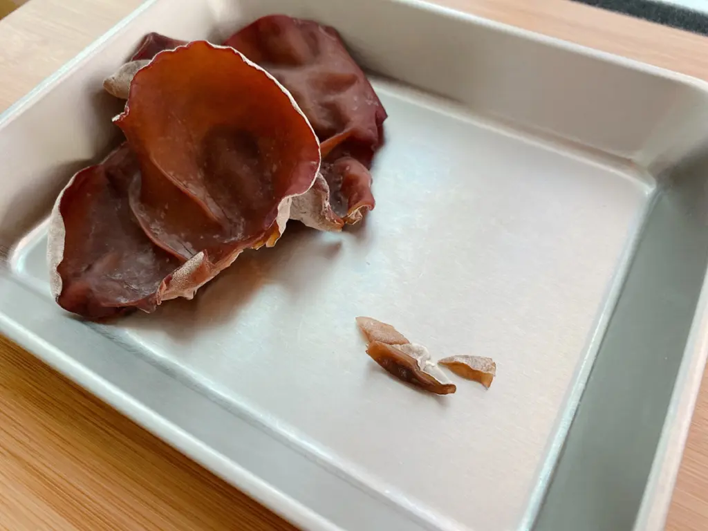 料理の基本ABC きのこの下処理③ 椎茸、まいたけ、生きくらげの下処理ABCクッキングスタジオ