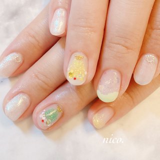 見本 レモネード ネイルチップ - メルカリ