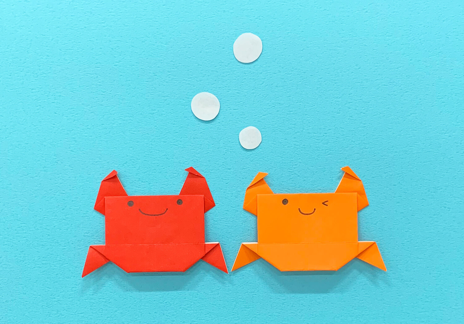 🐳壁面を無料ダウンロードして『かに・マンボウ・くじら・さかな』を簡単に作っちゃおう！🐳 『水の生き物』の型紙シリーズです😚💚🧡💙お気に入りの生き物を探して簡単に作ってみてください！ プロフィールに載っているホームページに飛び『生き物』をタップすると型紙