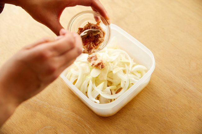 レンジでやみつきのネギ塩レモンパスタポッカサッポロフード＆ビバレッジ