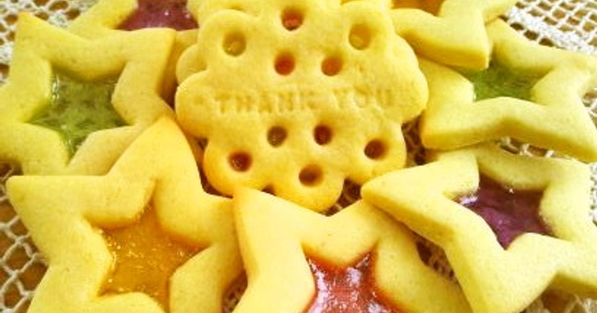 飴チャンで♪ステンドグラスクッキー☆