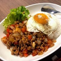 ナンプラー無しで ガパオライス