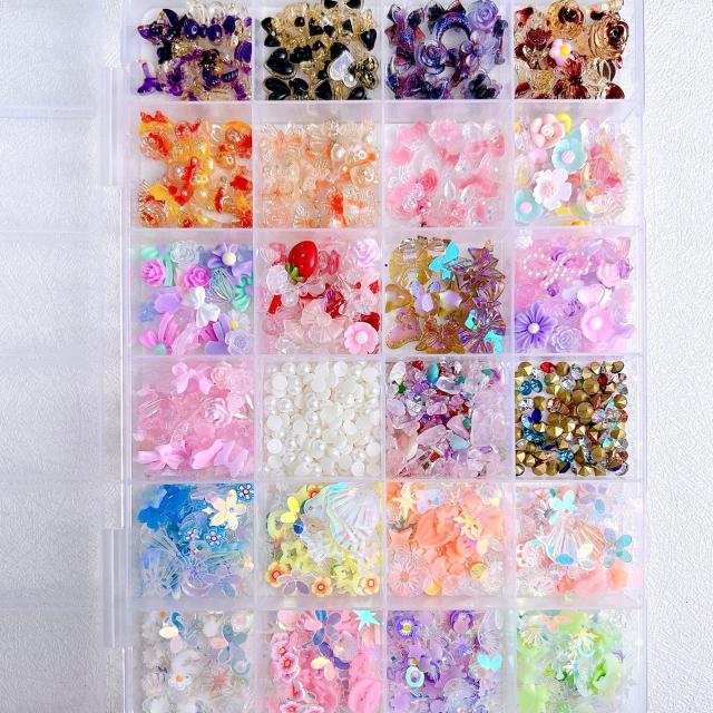 押し花 5枚入り 単品 ドライフラワー ジェルネイル スカルプネイル レジン アクセサリー作りに大活躍！春 夏ネイルにオススメ！花 華 素材 飾り単色 オレンジレッド パープル ピンク イエロー ベージュ グリーン ブルー パーツラインストーン・ネイルパーツ・ジェル