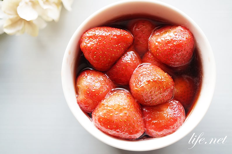 レンジいちごジャム