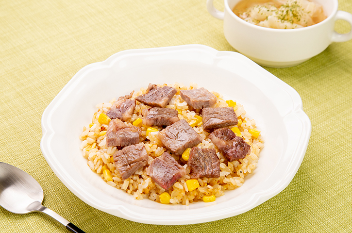 スキレットでガーリックペッパーライス by ka_min☆クックパッド簡単おいしいみんなのレシピが392万品