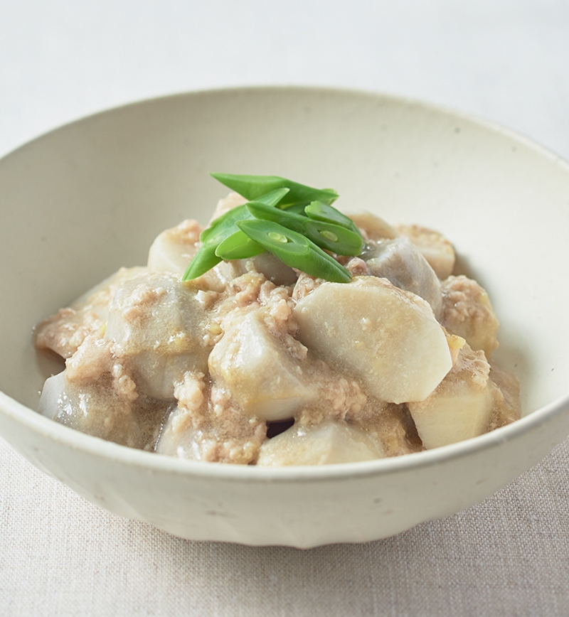 冷凍さといもでささっと「鶏肉とさといもの煮転がし」