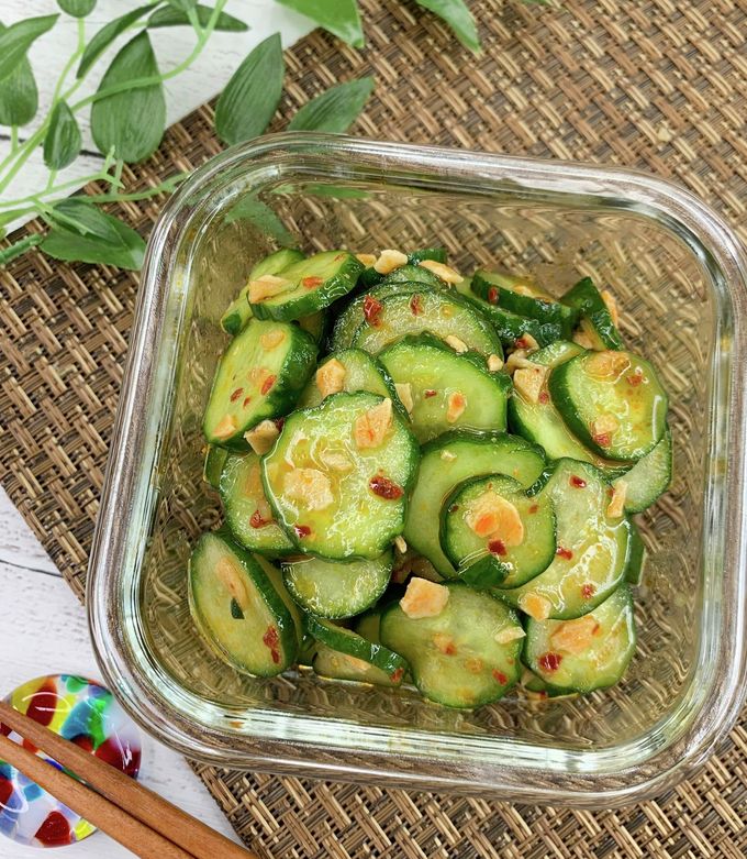 爆速で完成！きゅうりの塩こんぶラー油和え