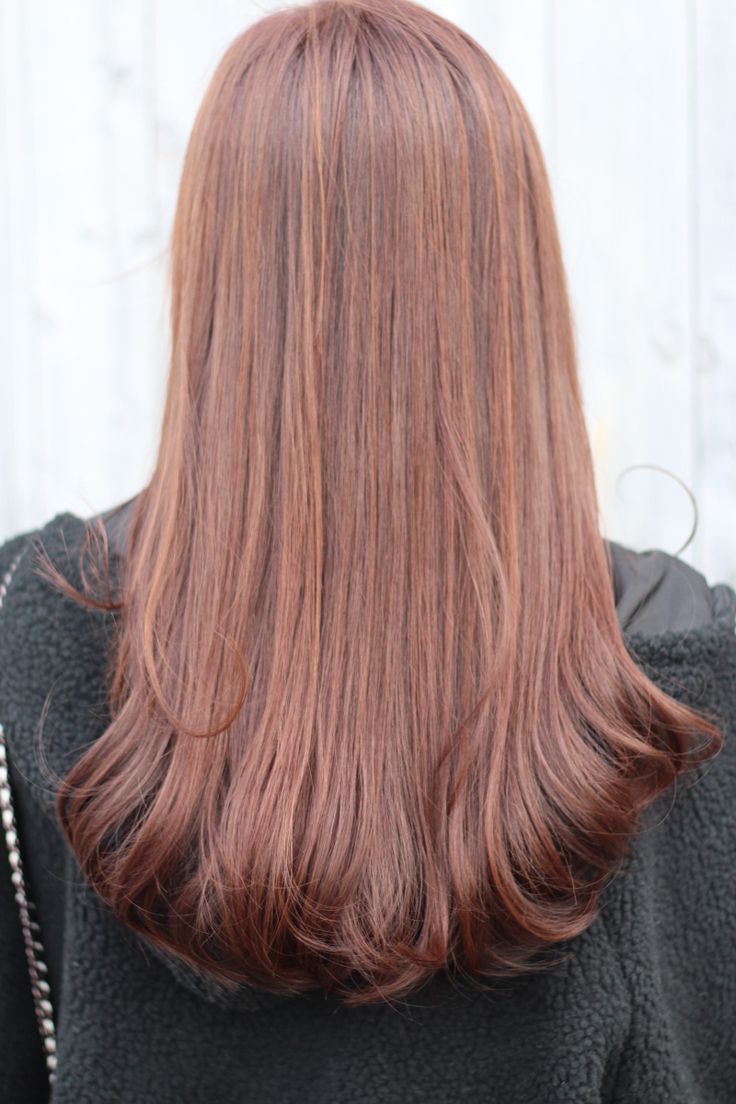 鮮やかにブリーチなし『ピンクベージュ』表参道の美容院 ade omotesando