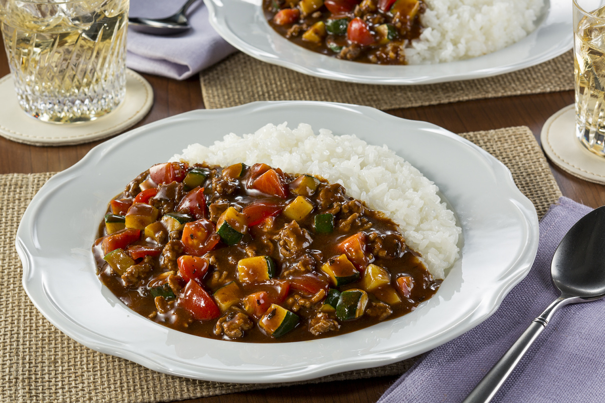 鶏ひき肉と夏野菜のカレー46lamo lab.0