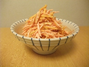 カラムーチョで ^^ スパイシーキャロットサラダ♪