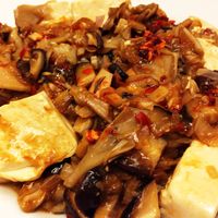 肉なしメニュー 10 大豆ミート麻婆豆腐