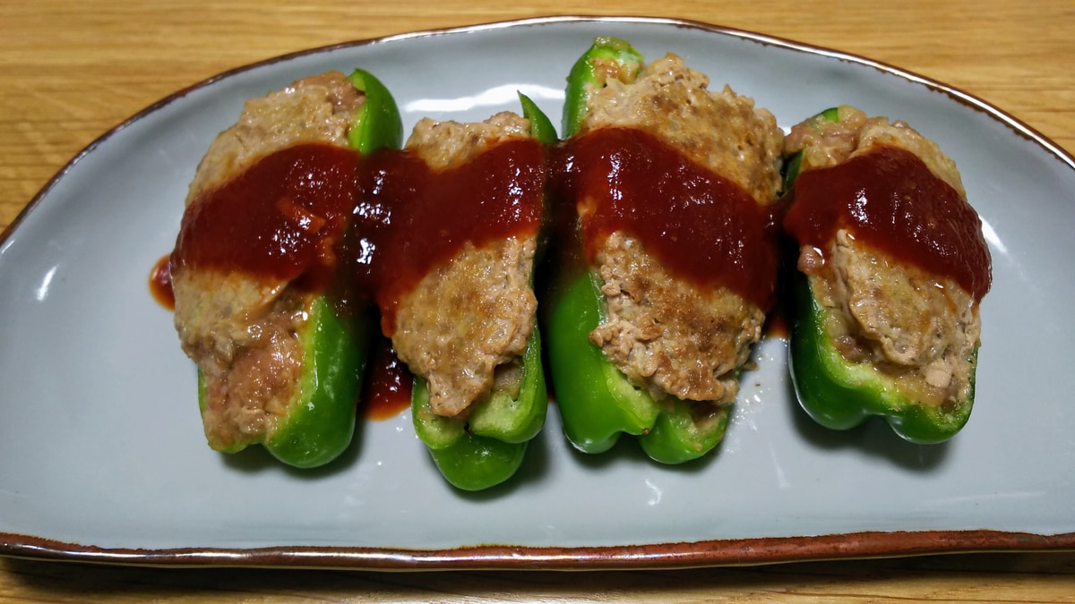 ピーマンの肉詰めはソースに『アレ』を加える！ 「ピーマン料理で一番好き！」 – grapeグレイプ