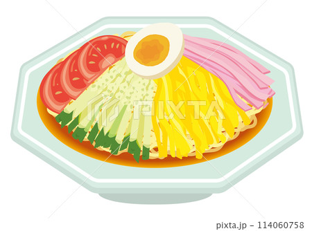 冷やし中華のイラストかわいいフリー素材集 いらすとや