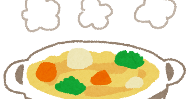 クリームシチュー - 食べ物フードフリーイラスト素材
