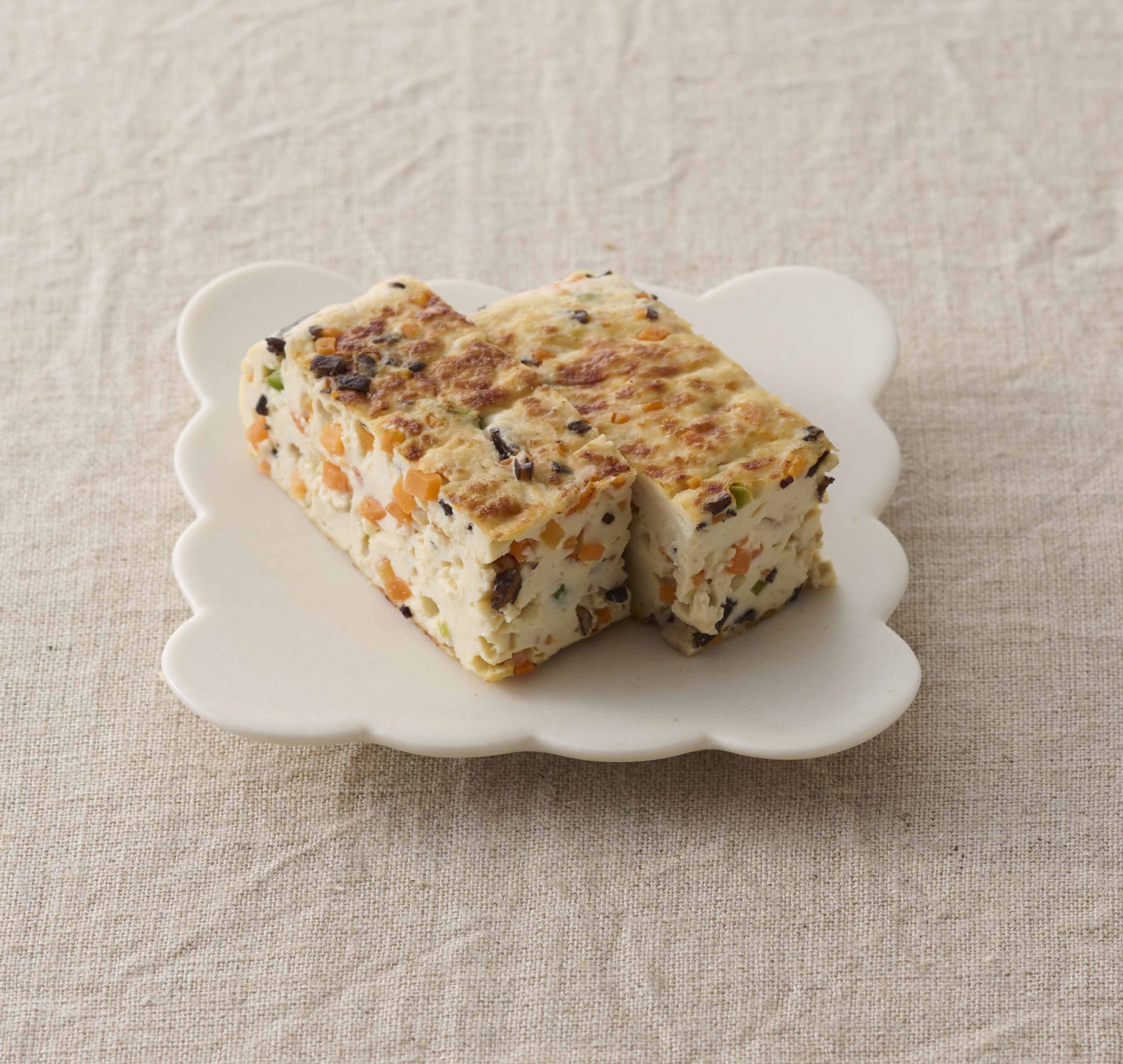 ホタテと菜の花の昆布締めに擬製豆腐の和食: Tomyのごはん