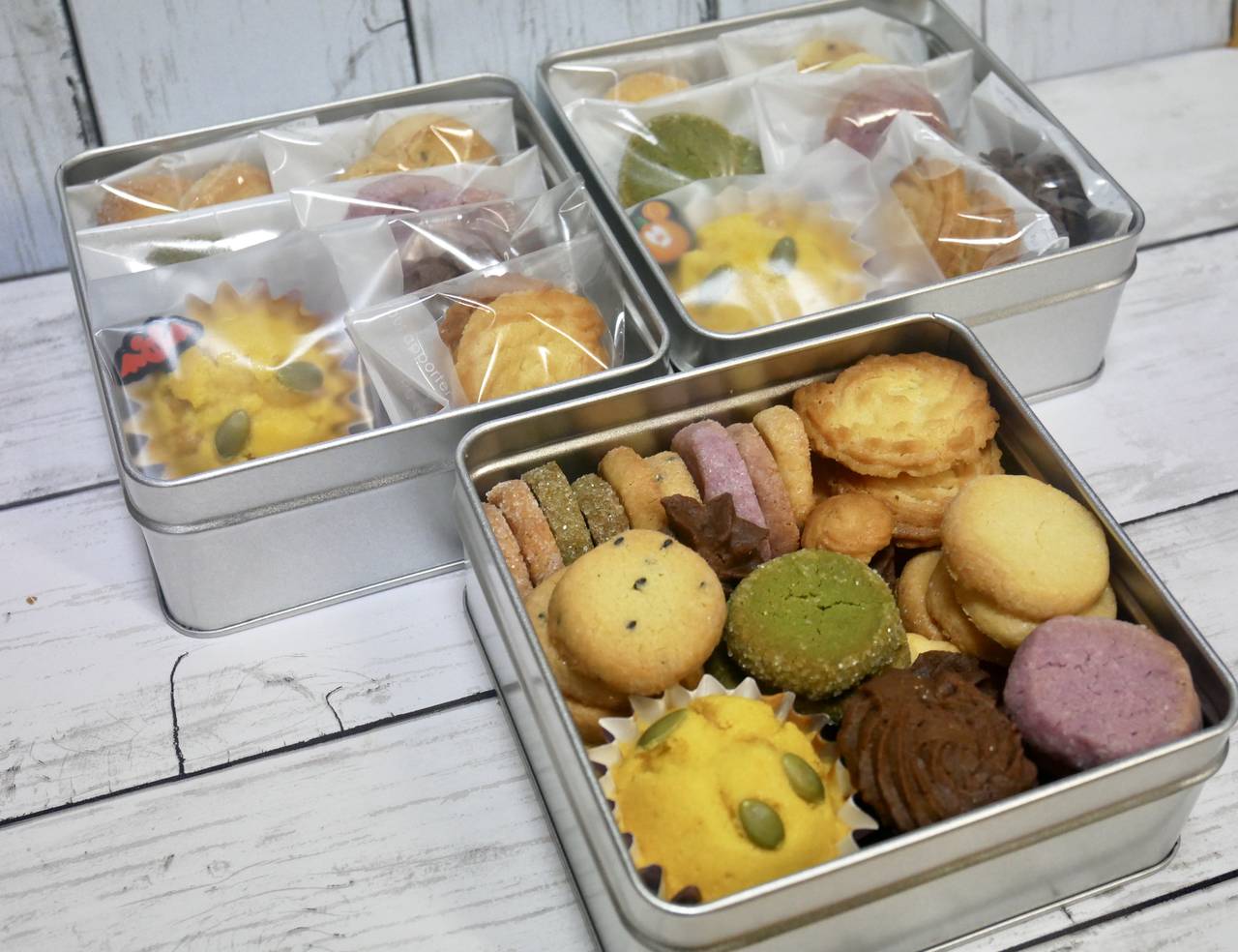 クッキー缶のラッピング方法