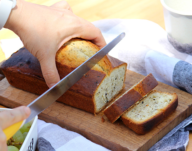 オレンジピールと紅茶のパウンドケーキ