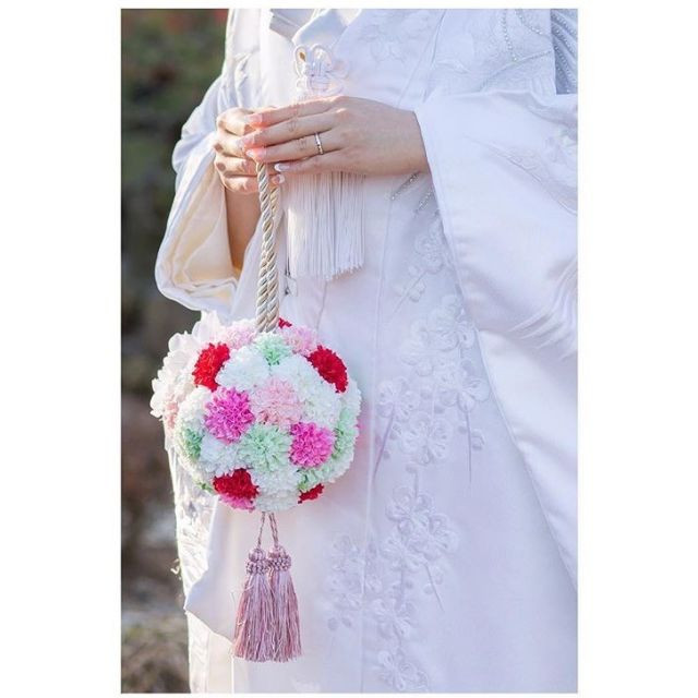 フラワーリース ボールブーケ クラッチブーケ ブートニア 造花ブーケ専門 ウェディングブーケ flurparet フルールパレット