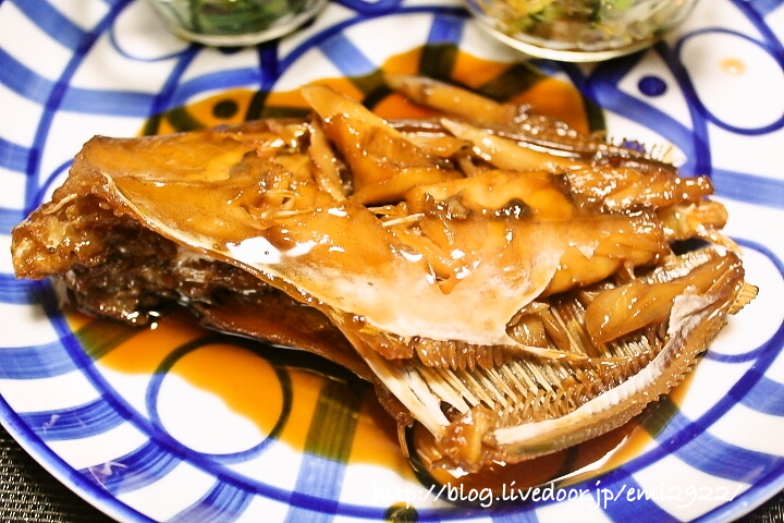 ウマヅラハギの煮付けas