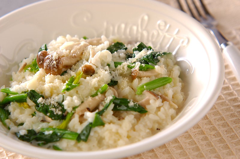 エリンギのクリーム玄米リゾットレシピティファール公式サイト
